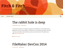 Tablet Screenshot of fitchandfitch.com